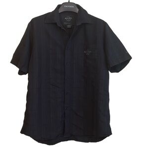 Hard Rock Cafe mens large short‎ sleeve button front Toronto